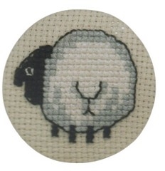 Knap Badges kit Får bag